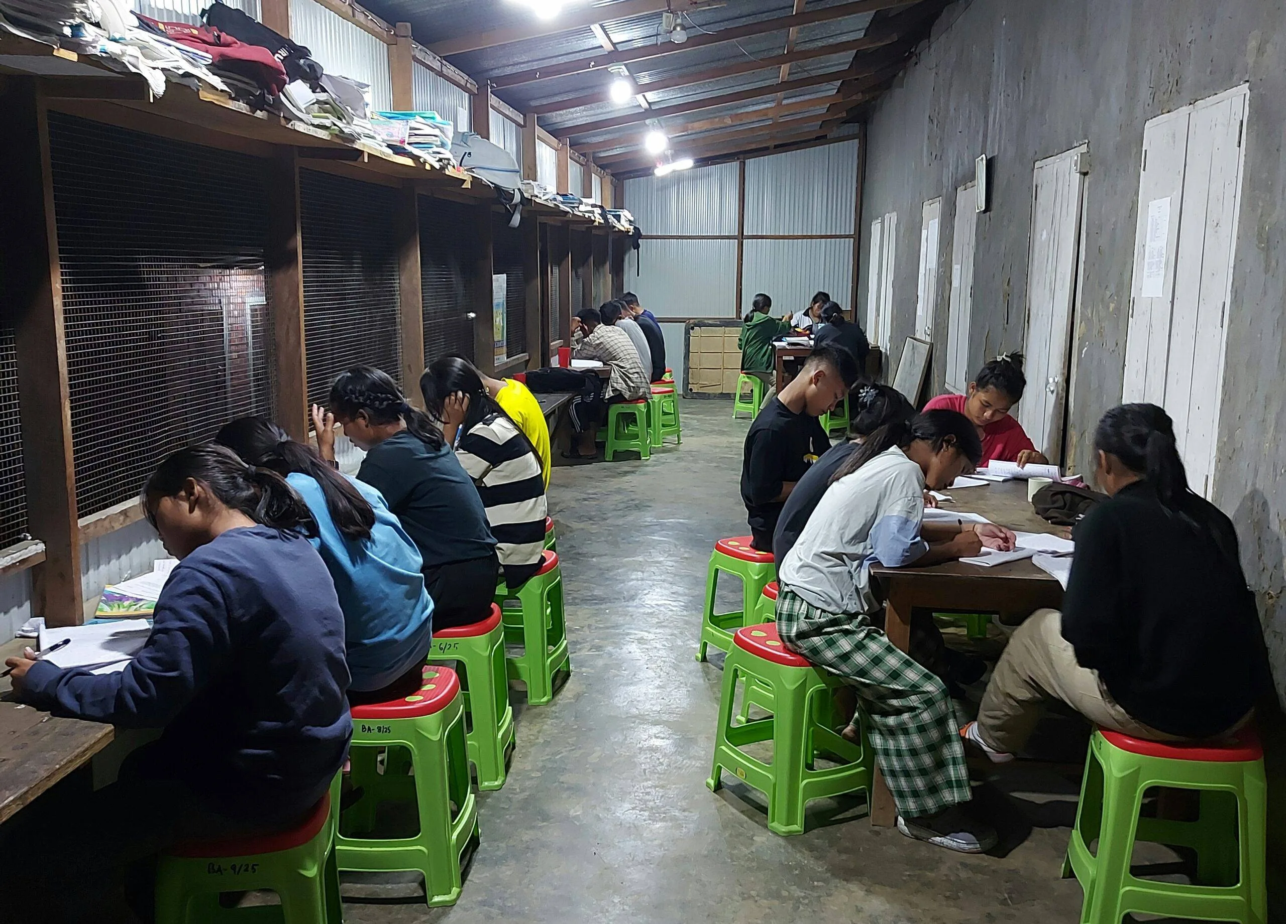 Class xth students preparing for their State Board Examination 2023